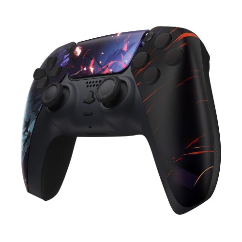 Fire Starter Playstation 5 PS5 DualSense Custom Upgraded Controller — Faceplate Right Angle
